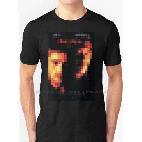Pixelated Famous Movies - 50 Of 100 T Shirt 100% Pure Cotton Movie Film Popular Bucket List Watch Cinema Pixel Pixels Pixelated