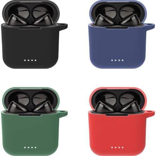 Wireless Headphone Protective Case Compatible with TOZO T6 Waterproof Cover Shockproof Washable Silicone Antidust Sleeve X6HB