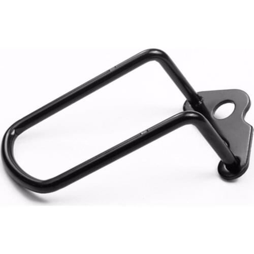 Adjustable Steel Black Bicycle Outdoor Cycling Accessories 1piece Mountain Bike Rear Gear Derailleur Chain Stay Guard Protector