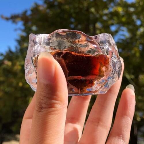 Glass Luxury Tea Cup Modern Japanese Style Creative Tea Ceremony Handmade Kung Fu Tea Cup Tazas De Te Household Products DG50TC