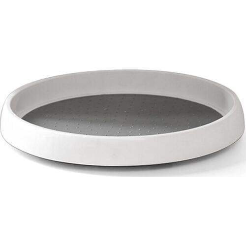 Rotating Kitchen Storage Tray Kitchen 360°Rotating Spice Storage Rack Tray Turntable Home Kitchen Jar Holder Organizer