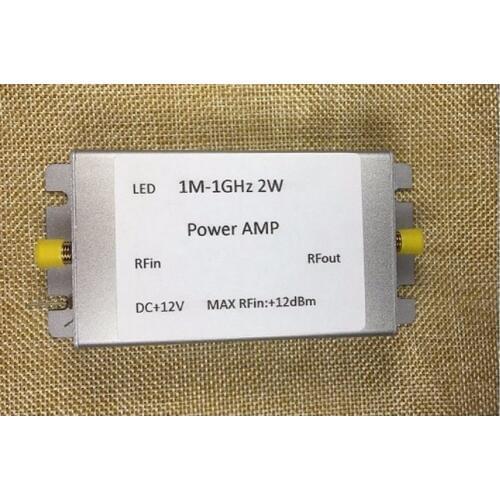 1pcs 1M-1000MHz 2W HF FM VHF UHF broadband RF power amplifier