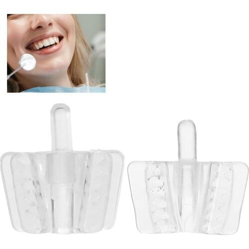 10pcs Dental Silicone Mouth Support Holding Reusable Mouth Opener Retractor