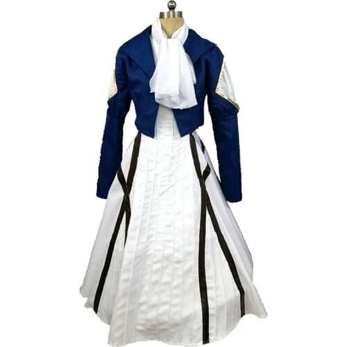 2021 Anime Violet Evergarden Cosplay Costumes Violet Evergarden Uniform Cosplay Costume Violet Evergarden Dresses for Women