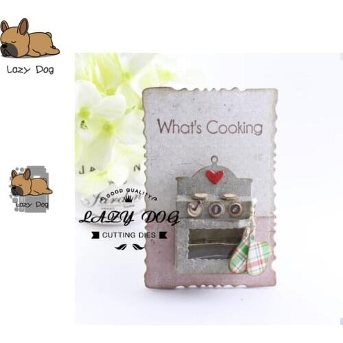 3D Kitchen Series Metal Cutting Dies Scrapbooking Stencil DIY Decorative Craft Embossing Die Cuts Card Making New Dies For 2019