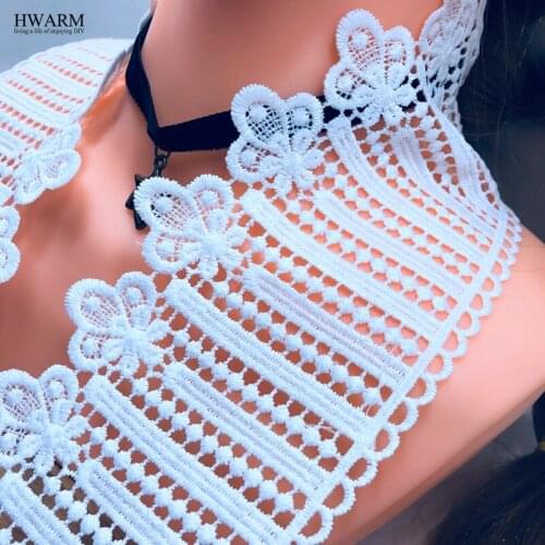 5yard 8.6cm african lace fabric wedding decoration costura sewing high quality voile trim DIY underwear cloth Hat accessories