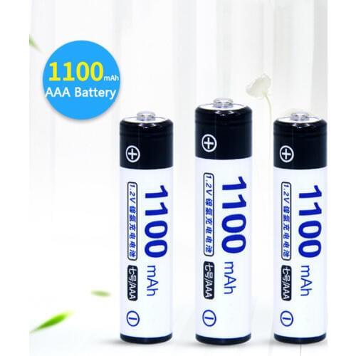 1.2V 1100mAh AAA Rechargeable Battery Bateria for Camera Flashlight Toy Calculator Mouse Pre-Charged Rechargeable Batteries
