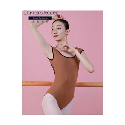 Ballet Leotard For Womens Exercise Wear Lace Mesh Leotard Rhythmic Gymnastics Clothing Professional Dance Wear Sexy Swimwear