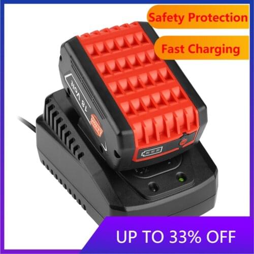 AL1860CV 1018K 3A Li-ion Fast Battery Charger for Bosch 18V 14.4V BAT609G BAT618 BAT618G BAT614 2607336236 for Bosch Charger