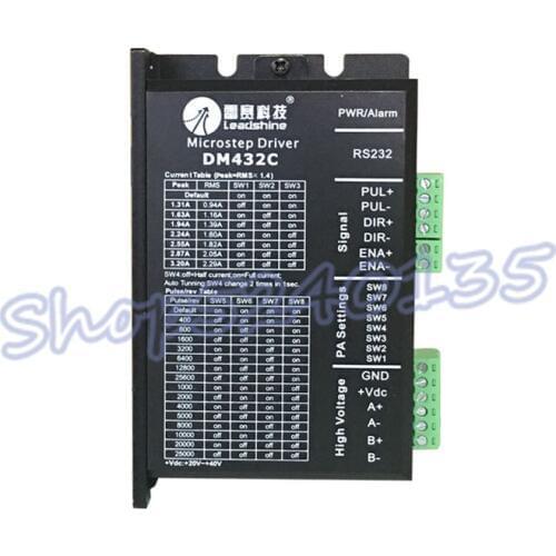 Leadshine 2Phase Stepper Motor Driver DM422C DM432C Input Voltage 18-36VDC 20-40VDC Match with the Motor 39 42