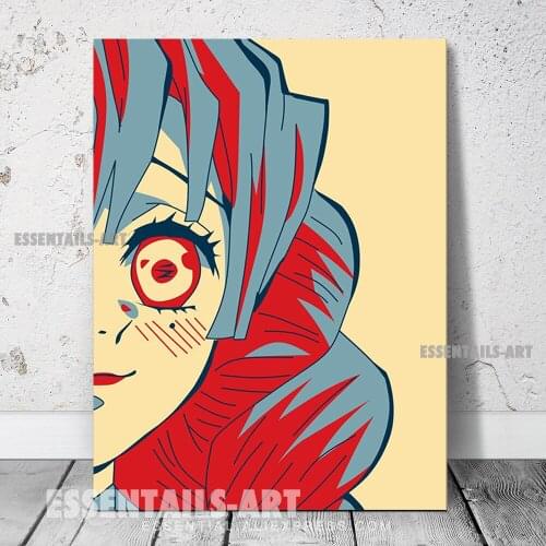 Mitsuri Kanroji hopestyle Canvas Wall Art Painting Decor Bedroom Study studio print Living kid Room Home Decoration Prints