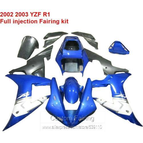 Fairing Body kit For YAMAHA YZF R1 02 / 03 / 2002 / 2004 Top-selling Injection fairings lx82