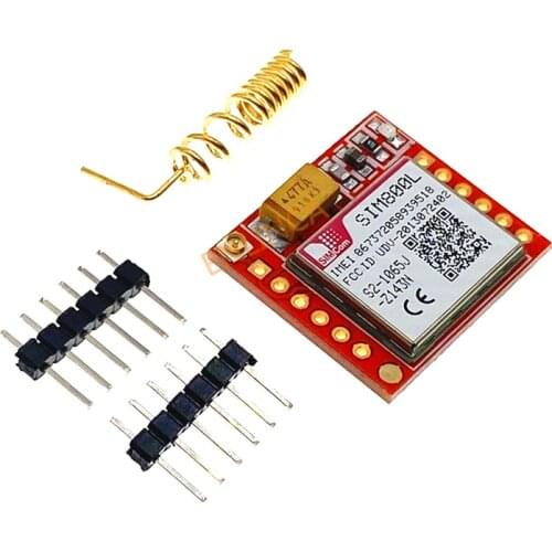 Smallest SIM800L GPRS GSM Module MicroSIM Card Core BOard Quad-band TTL Serial Port