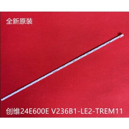 New 2 PCS/lot 18LED 307mm LED backlight strip for 24E510E 24E600E V236B1-LE2-TREM11 V236BJ1-LE2 EUM24F1G1 TW-77801-A024A