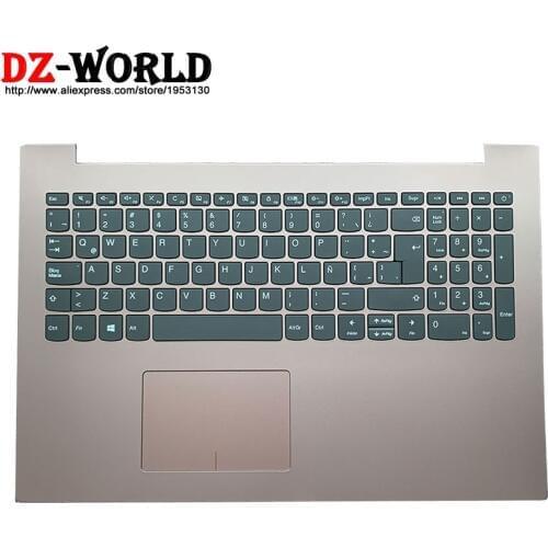 New Shell C Cover Palmrest Upper Case With Latin Spain Keyboard Touchpad for Lenovo Ideapad 320-15ISK IKB IAP ABR AST Laptop