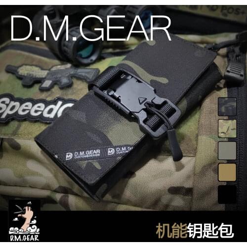 DMGear function key case magnetic buckle personality black technology storage bag trendy creative new