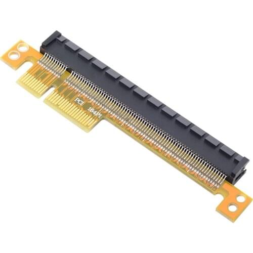 PCI-E Express 4x to 16x Extender Converter Riser Card Adapter Male to Female