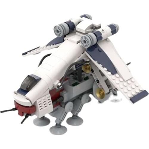 Planet Spaceship Series Republic Gunboat Fighting Blocks Model Toy Boy Birthday Gift Support Drop Shipping