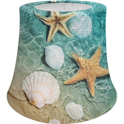 Beach Starfish 3D Printed Lamp Shade for Table Lamp Cover/Floor Lamp/Desk Lamp Shade Home Decorators for Living Room Bedroom