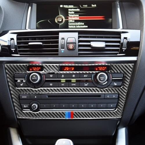 It Is Suitable For BMW High Configuration CD Panel The Carbon Fiber F25 X3 (2011-2017) F26 X4 (2014-2017)