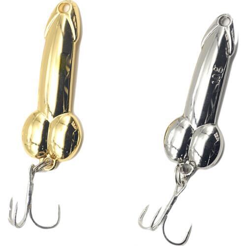 Elenxs 5g/10g/15g/20g Three Hooks Metal Sequin Fake Lures Bait Rotation Solid Color Fishing Accessory