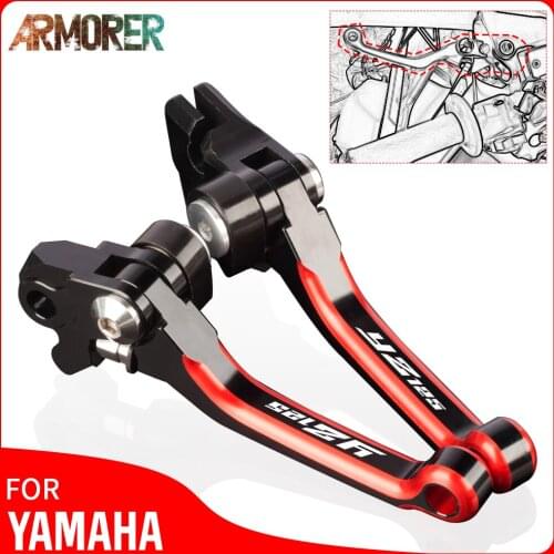 Motorcycle Brake Clutch Levers Dirt Bike Pivot Lever Handle Lever For For YAMAHA YZ 125 250 250F 426F 450F 2001 - 2007 2006