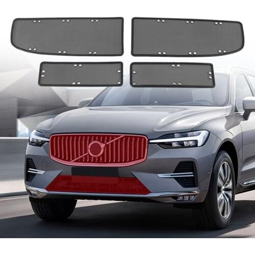 Steel Front Insect Grill Net Screening Protective Mesh Cover Accessories For Volvo XC90 2015 2016 2017 2018 2019 2020