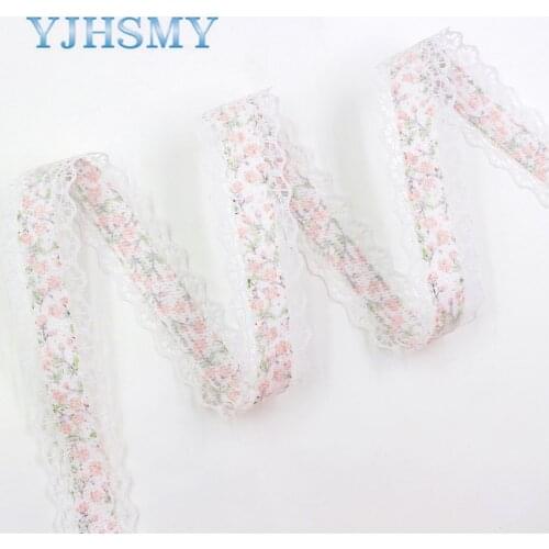 YJHSMY I-19729-1711 ,25mm,5yards Hot stamping stars thermal transfer grosgrain ribbon, bow DIY handmade accessories
