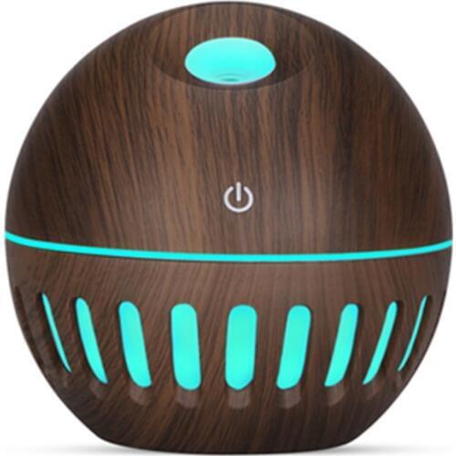 USB Aroma Essential Oil Diffuser Ultrasonic Cool Mist Humidifier Air Purifier 7 Color Change LED Night light for Office Home