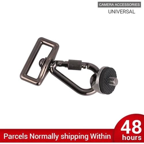 DSLR SLR Camera 1/4" Screw Connecting Adapter Connecting Hook for Camera Shoulder Sling Neck Strap Belt Bag Case Accessories