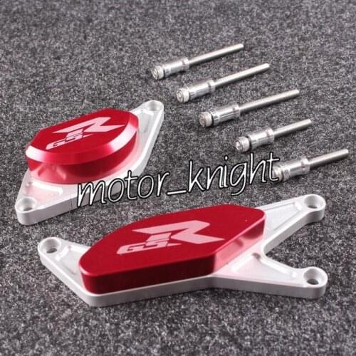 Stator Starter Cover Slider Protector Engine For Suzuki 2006-2011 GSR 400 GSR600 Red