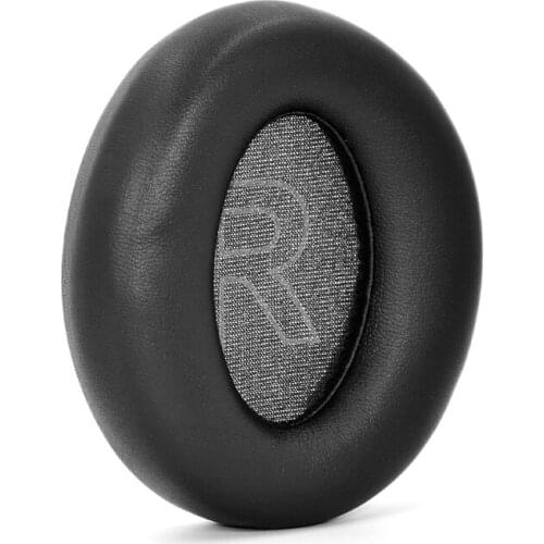 1 Pair Leather Ear Pads Cushion Cover Earpads Replacement for Anker Sound-core Life Q20 / Q20 BT Headset