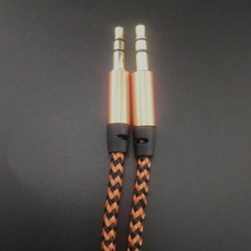 2019 top sale Aux stereo 3.5MM 1 meter audio data cable for Land Rover Range Rover/Evoque/Freelander/Discovery