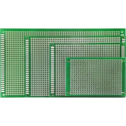 8pcs/lot PCB Board DIY 4x6 5x7 6x8 7x9 PCB-Board Printed Prototype Universal Double-Side green