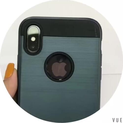 Cell Phone Case For iPhone 6 7 Plus 7plus X 2 in 1 Hybrid Soft TPU Hard PC Phone Cover For iPhone Case