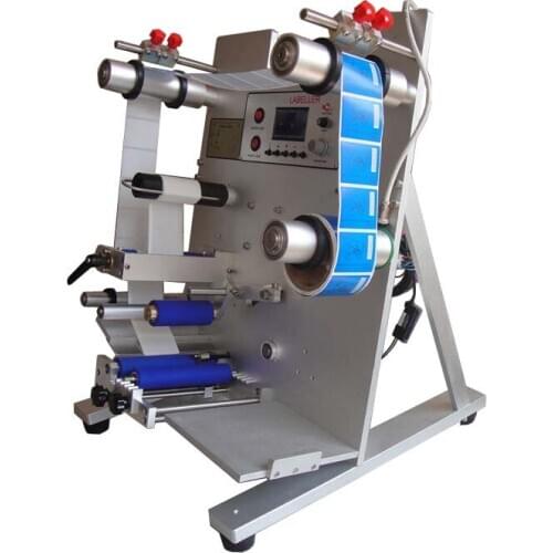 Good Quality Vertical round bottle labeling machine with date printer