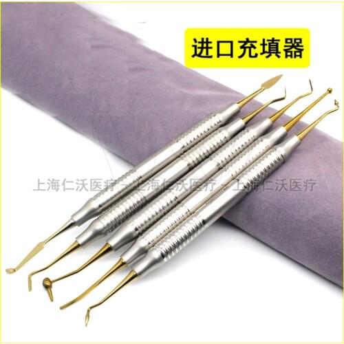 Imported dental resin filler Aesthetic photosensitive knife corrector Amalgam polishing oral dental tools