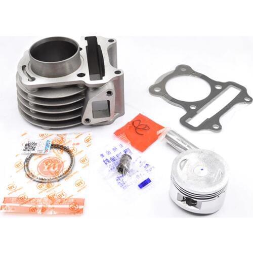 Motorcycle Cylinder Piston Ring Gasket Kit Set Big Bore For 139QMB 139QMA GY6 50cc-100cc Moped Scooter ATV QUAD Dirt Bike TaoTao