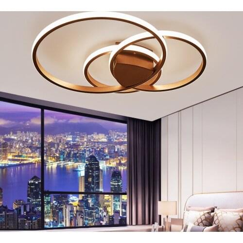 Creative Ring Led Ceiling Light Modern Simple Personality Bedroom Light Room Light Entry Hall Light Balcony Decorative Lighting