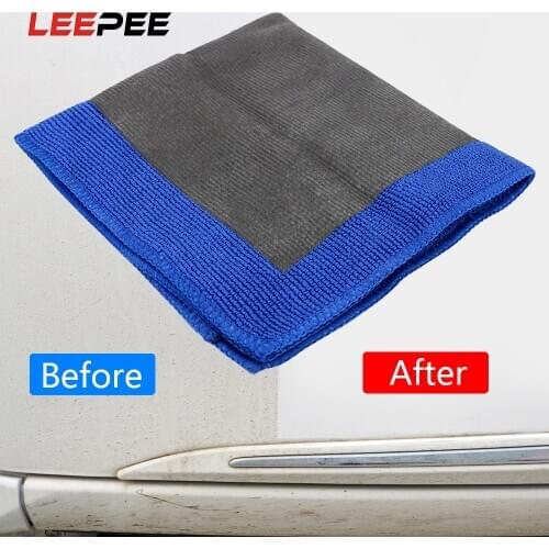 LEEPEE Magic Clay Towel Car Detailing Polishing Cloth Paint Care Microfiber Cloths Car Wash Brush Beauty Grinding Mud Cloth