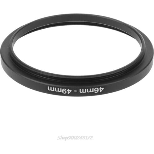 46mm To 49mm Metal Step Up Rings Lens Adapter Filter Camera Tool Accessories New Au14 20 Dropship