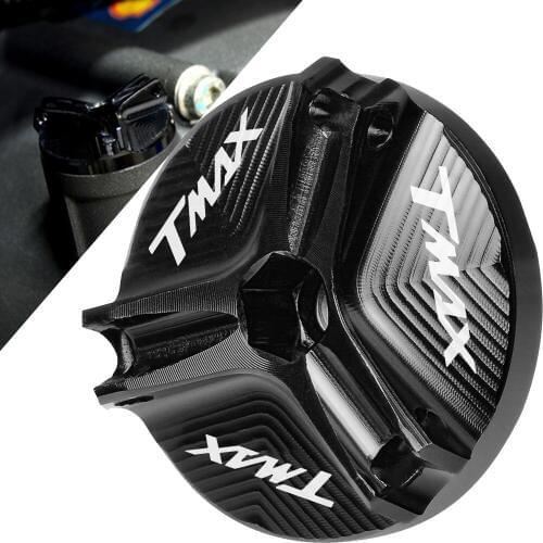 New Motorcycle Engine Oil Drain Plug Sump Nut Cup Oil Fill Cap Cover for YAMAHA TMAX 500/530 2001 2002 2003 2004 2005 2006 2007