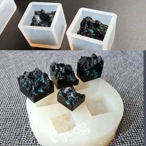 New Transparent Silicone Mould Dried Flower Resin Decorative Craft DIY Mountain snow mountain Mold epoxy resin molds for jewelry