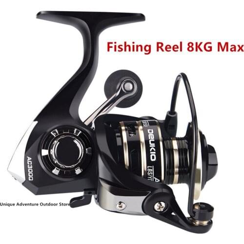 New Fishing Reel Spinning 8KG Max Drag Metal Stainless Steel Handle Saltwater Reel For Fishing Outdoor Tools AC2000-AC7000