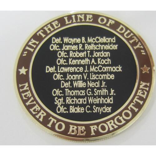 Wholesale Zinc Alloy Manama Gold Challenge Medal Coin