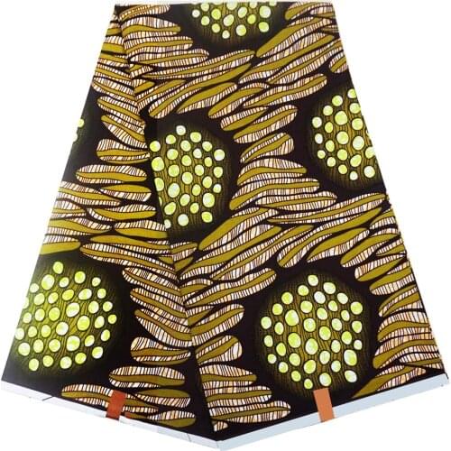 African wax print fabric Ankara cotton original real wax print fabric sewing dress material for Nigerian wedding party