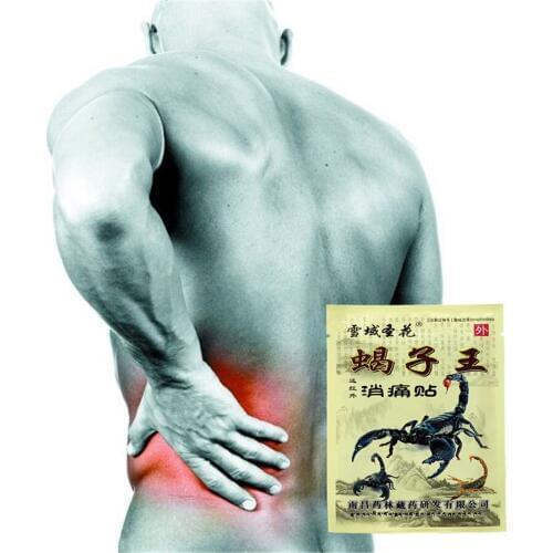 New Emperor scorpion venom Neck/Shoulder Pain Relief Plaster /Patches Joints Ache Plaster Medical Orthopedic Plasters 32Pcs /4Ba