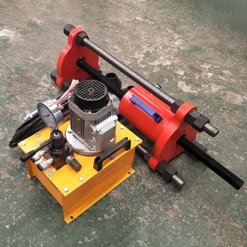Portable Electric Hydraulic Track Pin Disassembler Excavator Chain Link Machine 120 Tons Manual Excavator Sleeve Pressing Tool