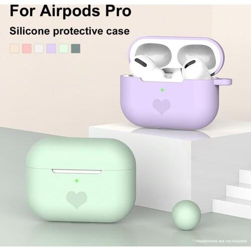 Silicone Case For Airpods Pro Case Wireless Bluetooth for Apple Airpods Pro Case Cover Case For AirPods Pro 3