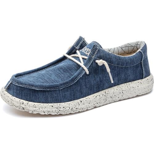 Summer Men Canvas Shoes Espadrilles Breathable Casual Shoes Men Loafers Comfortable Ultralight Lazy Boat Shoes Big Size 39-48